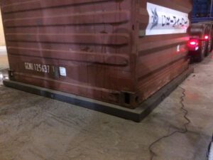 Weegsysteem voor containers